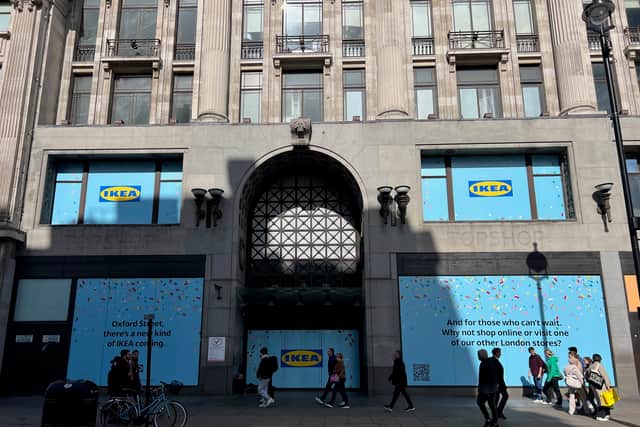 Ikea’s planned store at Oxford Circus.