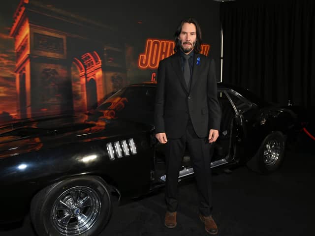 Keanu Reeves attends “John Wick: Chapter 4” Los Angeles Premiere 