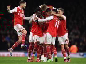 Bukayo Saka and Leandro Trossard sparkled in March (Image: Getty Images)