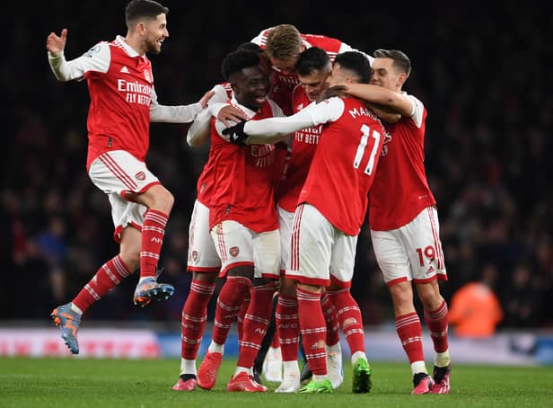 Bukayo Saka and Leandro Trossard sparkled in March (Image: Getty Images)