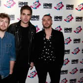 James Bourne, Charlie Simpson and Matt Willis of Busted. 