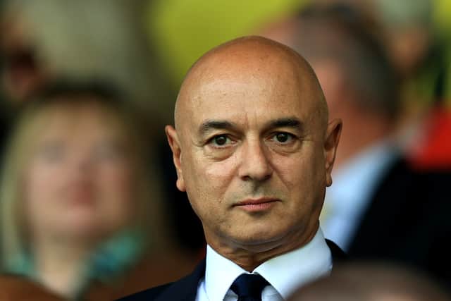Daniel Levy only looked forward in a cold statement after Conte left the club (Image: Getty Images)