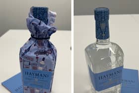 Hayman’s new gin wrap.