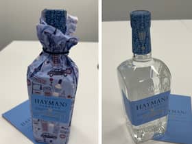 Hayman’s new gin wrap.