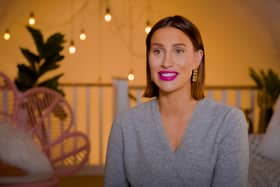 Ferne McCann appeared emotional as she opened up about a misscarriage she had before her second pregnancy (ITV)