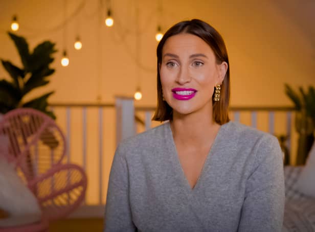 Ferne McCann appeared emotional as she opened up about a misscarriage she had before her second pregnancy (ITV)