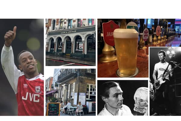 Pubs in north London are a hotbed of culture. (Photos Getty/André Langlois)