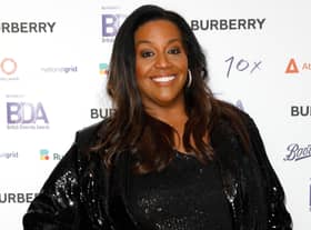Alison Hammond attends The British Diversity Awards 2023 at Grosvenor House on March 22, 2023 in London, England. (Photo by Tristan Fewings/Getty Images)