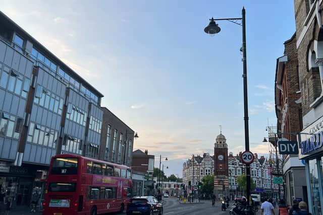 Crouch End in north London.