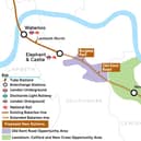 The proposed Bakerloo line extension. (Picture by TfL)