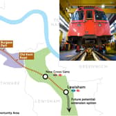 The first stage of the Bakerloo line extension plan.