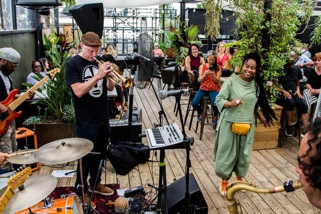 The CLF Art Lounge & Roof Garden is one of Peckham’s hidden treasures. 