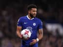 Reece James of Chelsea controls the ball during the Premier League match  (Photo by Ryan Pierse/Getty Images)