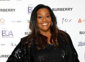 A man has been arrested on suspicion of blackmailing TV presenter Alison Hammond