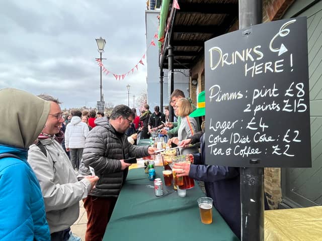 The banks of The Thames were jam-packed with spectators for The Boat Race 2023.
