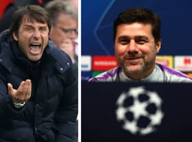 Antonio Conte has left Tottenham, with Mauricio Pochettino one of the candidates to replace him. (Photo by Daniel Leal/Clive Rose/Getty Images)
