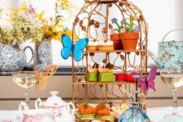 The Secret Garden Afternoon Tea at Taj 51 Buckingham Gate Suites and Residences.