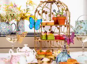 The Secret Garden Afternoon Tea at Taj 51 Buckingham Gate Suites and Residences.