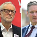 Corbyn (L) said that Starmer had "denigrated the democratic foundations" of Labour, ahead a move to formally block him from standing for the party at the next General Election (Photos: PA)
