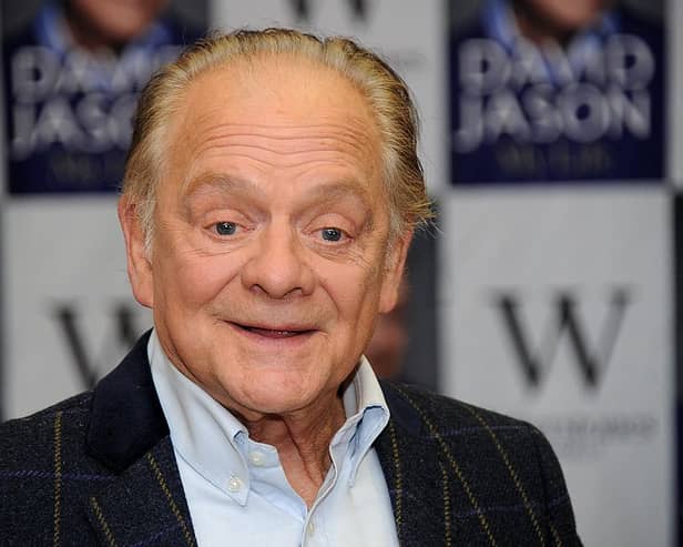 The Only Fools and Horses star, 83, from London, has welcomed his daughter, Abi Harris, 52, and grandson, 10, into his family and is building a relationship after years of not knowing they existed.