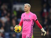 Vicente Guaita of Crystal Palace looks on during the Premier League match between Crystal Palace and Brighton . (Photo by Alex Davidson/Getty Images)