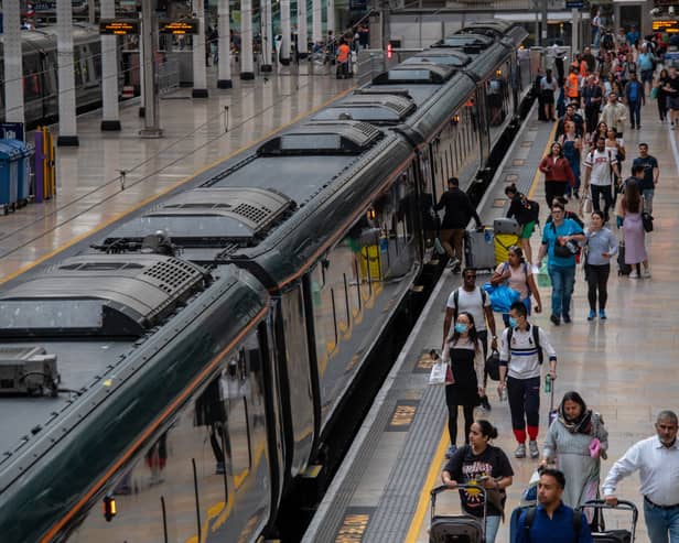 Services in and out of Paddington have been cancelled or delayed (Photo by Chris J Ratcliffe/Getty Images)