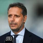 Fabio Paratici, Chief Football Officer at Juventus speaks during a media Interview (Photo by Alessandro Sabattini/Getty Images)