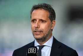 Fabio Paratici, Chief Football Officer at Juventus speaks during a media Interview (Photo by Alessandro Sabattini/Getty Images)