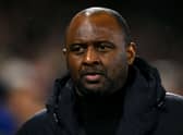 Patrick Vieira, Manager of Crystal Palace during the Premier League match (Photo by Justin Setterfield/Getty Images)