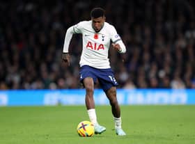  Emerson Royal of Tottenham Hotspur during the Premier League match (Photo by Catherine Ivill/Getty Images)