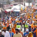 Southall’s annual Vaisakhi procession. Credit: Facebook