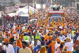 Southall’s annual Vaisakhi procession. Credit: Facebook