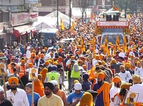 Southall’s annual Vaisakhi procession. Credit: Facebook
