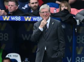 Watford’s English head coach Roy Hodgson looks on during the English Premier League football match (Photo by DANIEL LEAL/AFP via Getty Images)