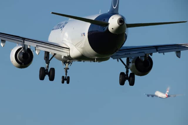 Planes coming in to land at Heathrow’s Terminal 4. (Photo by Dan Kitwood/Getty Images)