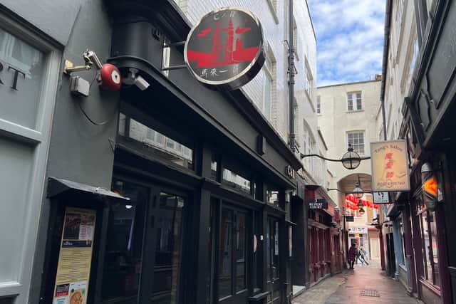 C&R Cafe Restaurant, in Rupert Court.
