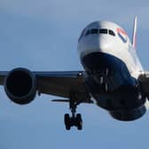 A British Airways plane comes in to land at Heathrow. (Photo by Dan Kitwood/Getty Images)