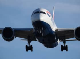 A British Airways plane comes in to land at Heathrow. (Photo by Dan Kitwood/Getty Images)