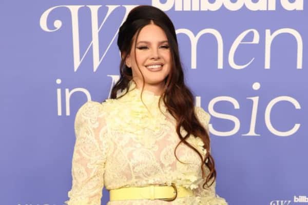 Lana Del Rey is engaged to her short-term partner Evan Winiker (Pic:Getty)