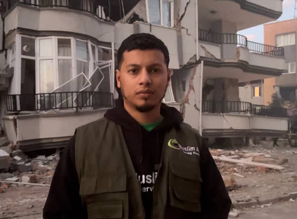 Yusuf Kalam, philanthropy and partnerships manager at Muslim Aid UK. Credit: Muslim Aid