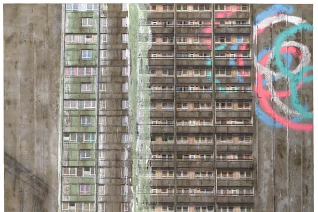 David Hepher’s Gordon House, East Face will be among the artworks on display in Guildhall Art Gallery. Credit: David Hepher.