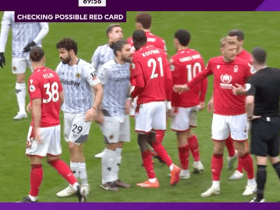 Daniel Podence was not booked for allegedly spitting at Brennan Johnson
