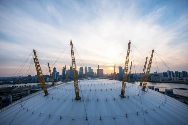 The O2 in Greenwich.