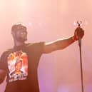 Stormzy on stage during Global Citizen Festival 2022: Accra. (Photo by Jemal Countess/Getty Images for Global Citizen)