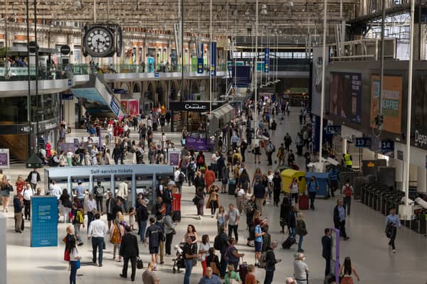 South Western Railway trains into London Waterloo are among those to be affected by works over the Easter weekend. Credit: Dan Kitwood/Getty Images.