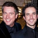 Dick and Dom, full names Richard McCourt and Dominic Wood, are a British comedy act known for presenting shows including Dick & Dom in da Bungalow. Credit: Tristan Fewings/Getty Images.
