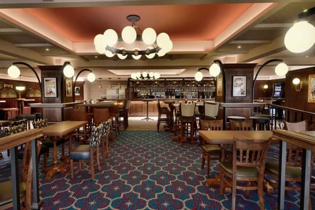 A mock-up of what the inside of the new Wetherspoon pub will look like. Credit: Wetherspoon.
