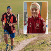 Tom Hooker is raising money for George and his dad.