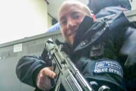 Serial rapist Met Police officer David Carrick. (Photo SWNS)
