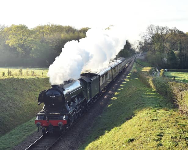 The Flying Scotsman will be travelling around the UK on its centenary tour this year.